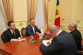 Глава государства встретился с Чрезвычайным и Полномочным Послом Российской Федерации в Республике Молдова Фаритом Мухаметшиным