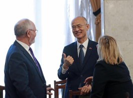 Președintele Republicii Moldova a avut tradiționala întrevedere cu corpul diplomatic acreditat la Chișinău