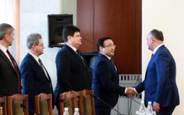  Президент Республики Молдова провел традиционную встречу с дипломатическим корпусом, аккредитованным в Кишиневе