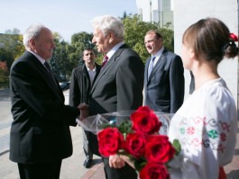 Nicolae Timofti participated in a festive ceremony dedicated to celebrating 80th anniversary since the foundation of the Agrarian University