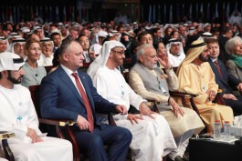 Igor Dodon, președintele Republicii Moldova întreprinde o vizită de lucru în Emiratele Arabe Unite