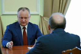 Igor Dodon held a meeting with the US Ambassador