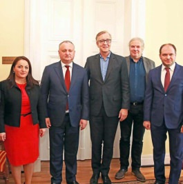 Igor Dodon held a number of meetings in Berlin with the leadership of Germany