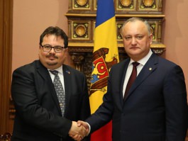 The President of Moldova discussed with the head of the EU delegation in Moldova the current situation in the country