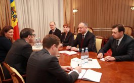 The President met with the head of the IMF mission to Moldova