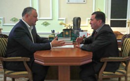 Igor Dodon held a meeting with the chairman of Taraclia region