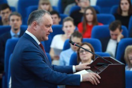 SPEECH of the President of the Republic of Moldova, Mister Igor DODON, at the International Conference „Demographic challenges of the Republic of Moldova: causes, effects and ways of addressing them based on international experience”