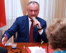 Igor Dodon held a meeting with the deputies of the European Parliament