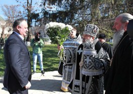 On the eve of the Easter holidays, Igor Dodon met with Bishop Markell
