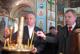 On the eve of the Easter holidays, Igor Dodon met with Bishop Markell