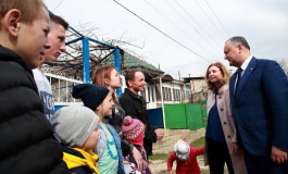 The First Lady foundation helped the family of Zakhariya to move to a new house