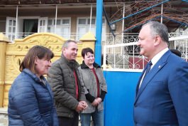 The First Lady foundation helped the family of Zakhariya to move to a new house