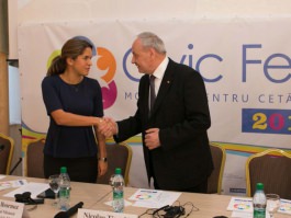 Președintele Nicolae Timofti a participat la conferința  „Civic Fest 2013: Moldova pentru cetățeni”