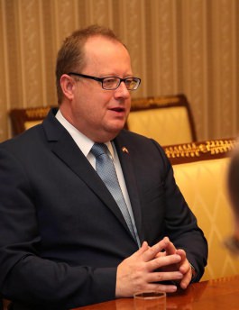 Президент Республики Молдова провел встречу с Государственным секретарем Федерального министерства финансов Австрии