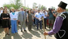 Игорь Додон принял участие в мероприятиях по случаю праздника «Hederlez»