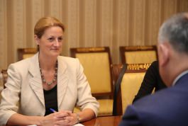 Президент Республики Молдова встретился с Послом Великобритании в Республике Молдова 