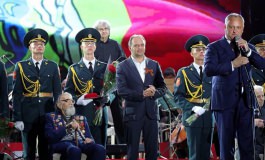 Igor Dodon a participat la concertul festiv organizat cu prilejul aniversării a 73-a a Marii Victorii