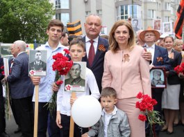 Президент Республики Молдова Игорь Додон принял участие в мероприятиях организованных по случаю Дня Победы  
