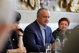 Șeful statului a participat la conferința „Mass-media în Moldova: după limita de existenţă”
