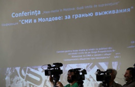 Глава государства принял участие в конференции «СМИ в Молдове: за гранью выживания»