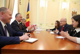 Președintele Republicii Moldova, Igor Dodon, a avut o întrevedere cu Iskender Kemal Okyay, însărcinat cu afaceri al Ambasadei Republicii Turcia în Republica Moldova