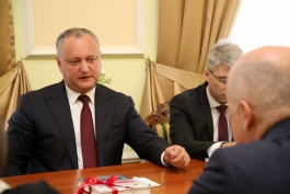 Președintele Republicii Moldova, Igor Dodon, a avut o întrevedere cu Iskender Kemal Okyay, însărcinat cu afaceri al Ambasadei Republicii Turcia în Republica Moldova