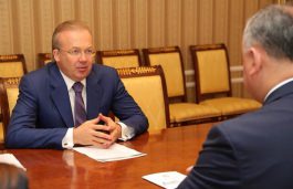 Igor Dodon held a meeting with the co-chairman of "Business Russia" Andrei Nazarov