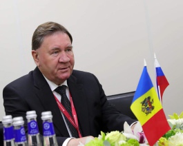 Президент Республики Молдова провёл встречу с губернатором Курской области