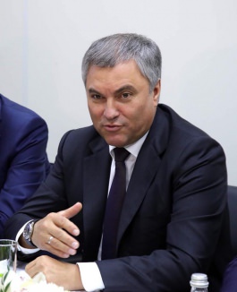 Президент Республики Молдова провёл встречу с председателем Государственной Думы Федерального Собрания Российской Федерации