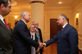 Президент Республики Молдова встретился с делегацией высокопоставленных представителей Австрии