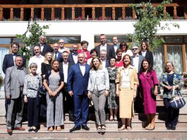 Неформальная встреча Президента Игоря Додона с послами стран Европейского Союза в Республике Молдова