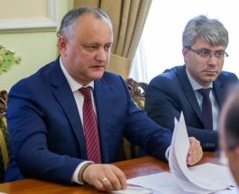 Președintele Republicii Moldova a avut o întrevedere cu Ambasadorul Extraordinar și Plenipotențiar al Republicii Franceze în țara noastră
