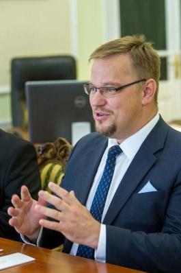 Igor Dodon s-a întîlnit cu Ambasadorul Republicii Polone în Republica Moldova