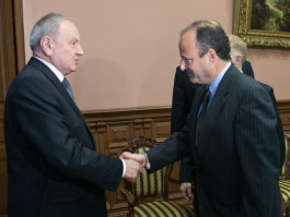  Nicolae Timofti met U.S. Deputy Assistant Secretary in the Bureau of European and Eurasian Affairs Eric Rubin