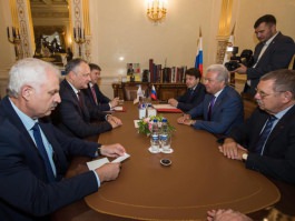 Președintele țării a avut o întrevedere cu conducerea organizației neguvernamentale CentroSoiuz