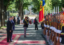 Президент Республики Молдова провел встречу с Президентом Республики Македонии