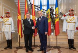 Президент Республики Молдова провел встречу с Президентом Республики Македонии