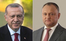 Президент Республики Молдова провел телефонную беседу с Президентом Турецкой Республики