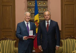 Președintele Igor Dodon a avut o întrevedere cu Ambasadorul Michael Scanlan