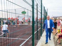 Președintele Republicii Moldova a participat la inaugurarea unui complex sportiv din orașul Comrat