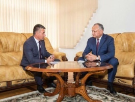 Președintele Igor Dodon a avut o întrevedere cu liderul transnistrean, Vadim Krasnoselski