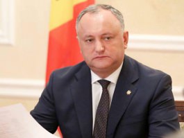 Igor Dodon a prezidat o şedinţă de lucru cu privire la participarea delegaţiei moldoveneşti la summitul Comunităţii Statelor Independente
