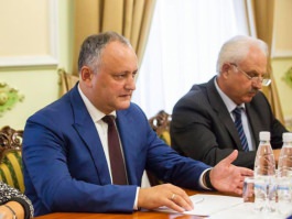 Президент Республики Молдова провел рабочую встречу с послом Российской Федерации в нашей стране