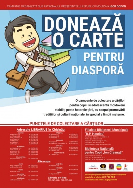 Campania de colectare a cărților pentru diasporă