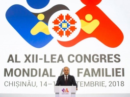 Президент Республики Молдова принял участие в открытии Всемирного конгресса семей