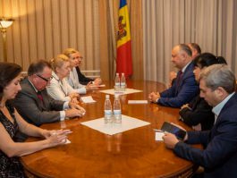 The President of Moldova had a meeting with a Russian delegation