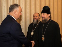 Президент Игорь Додон обсудил детали визита Патриарха Кирилла в Молдову