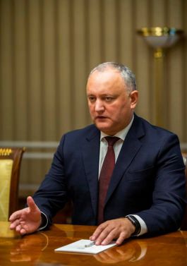 Igor Dodon met with the president of the Interrnational Organization for the Family, Brian Brown