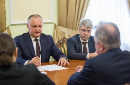 Президент Республики Молдова провел встречу с Послом Турецкой Республики в нашей стране