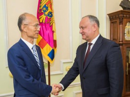 Президент Республики Молдова провел рабочую встречу с послом Китайской Народной Республики в нашей стране